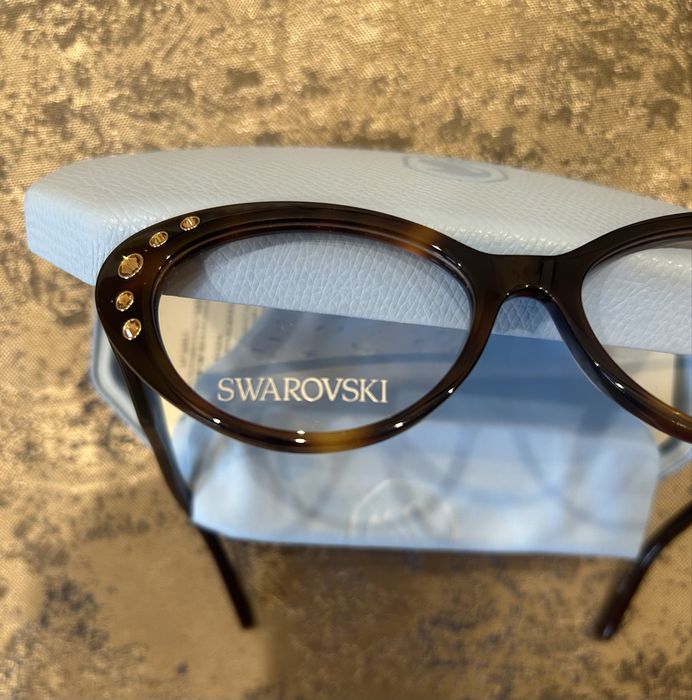 Ochelari vedere cu etui si accesorii Swarovski - nou cu eticheta