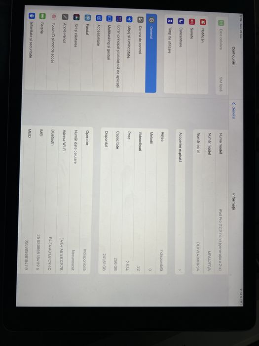 Vand iPad pro 12,9 inci, generatia a 2-a