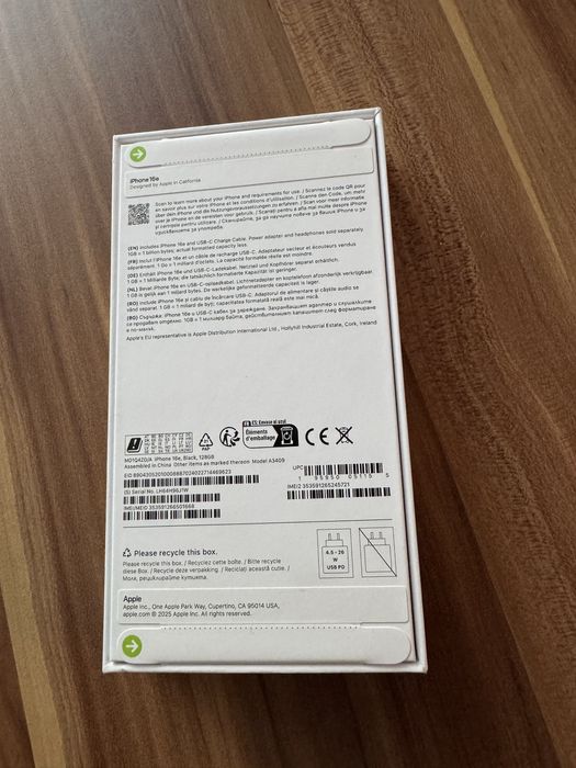 Iphone 16 E 128gb NOU SIGILAT