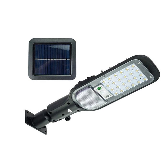 LED лампа със соларен панел JX-518, дистанционно управление, 120W