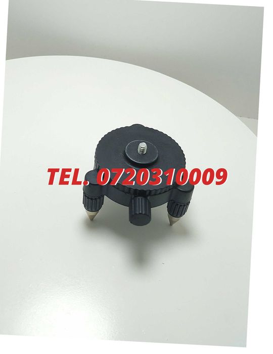 Suport Rotativ Cu Gheare Pentru Nivela Laser 360 Grade  Trepied Mic