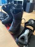 Placa snowboard Evolution 160 cm cu legaturi si boots