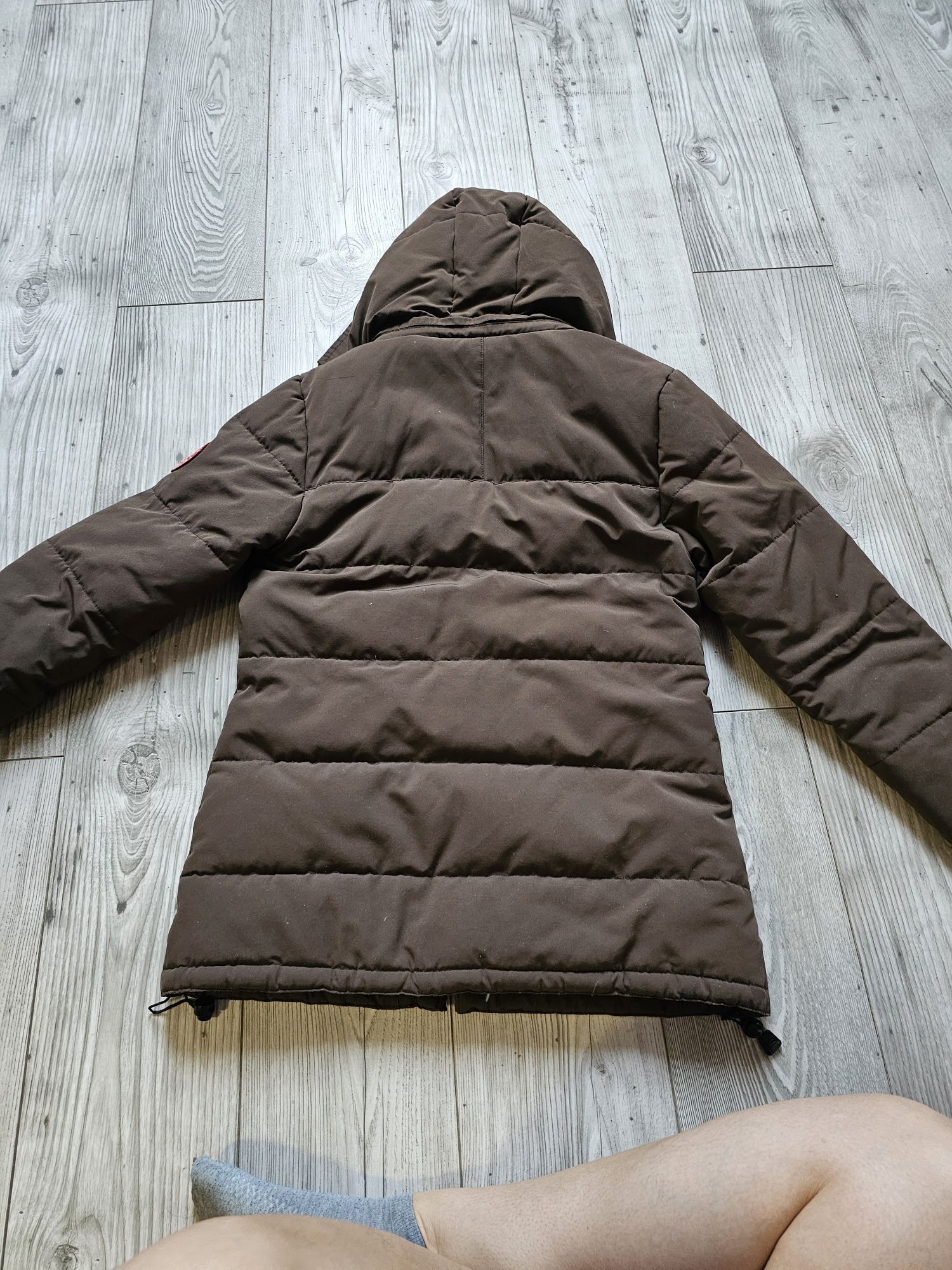 Canada Goose Down original Гъши пух дамско яке парка, размер М