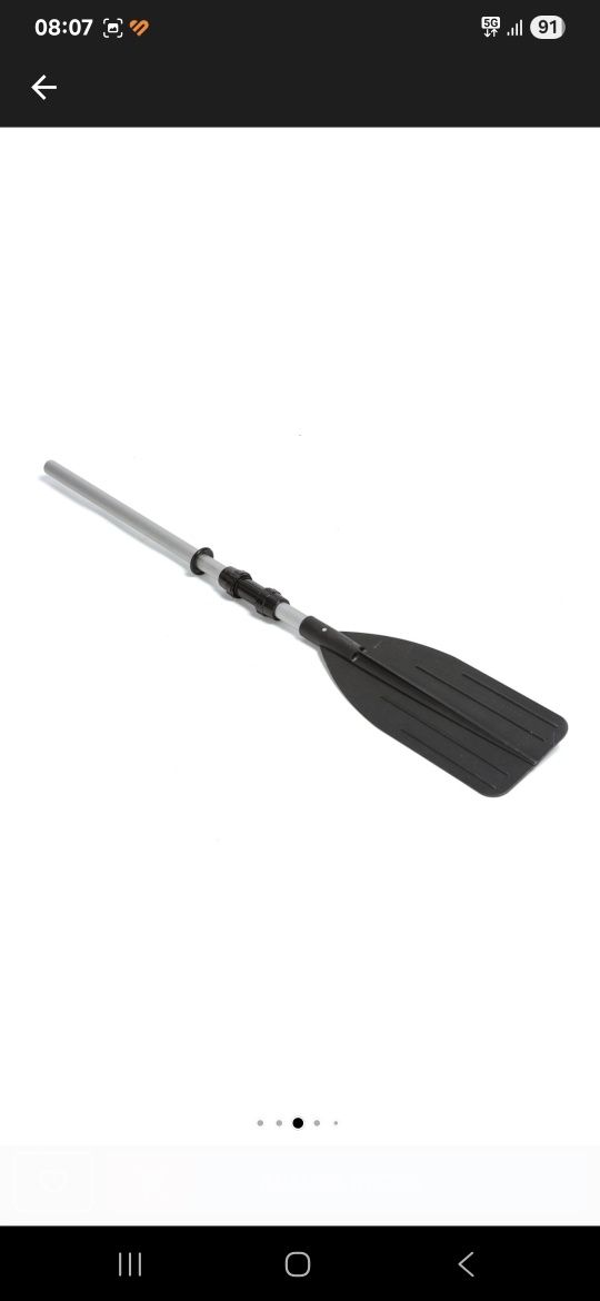 Barca gonflabila Intex Challenger 3 pompa + vasle incluse, 2.95m x 1.3