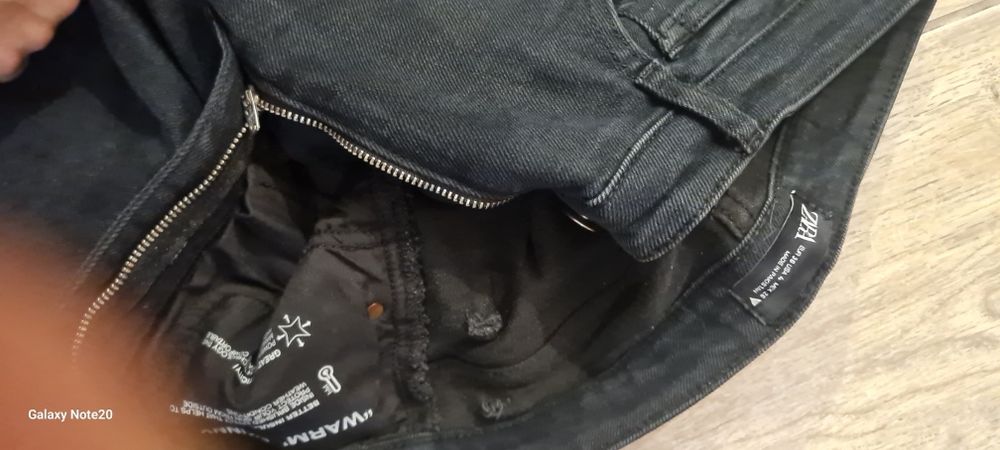 Blugi negri dama Zara