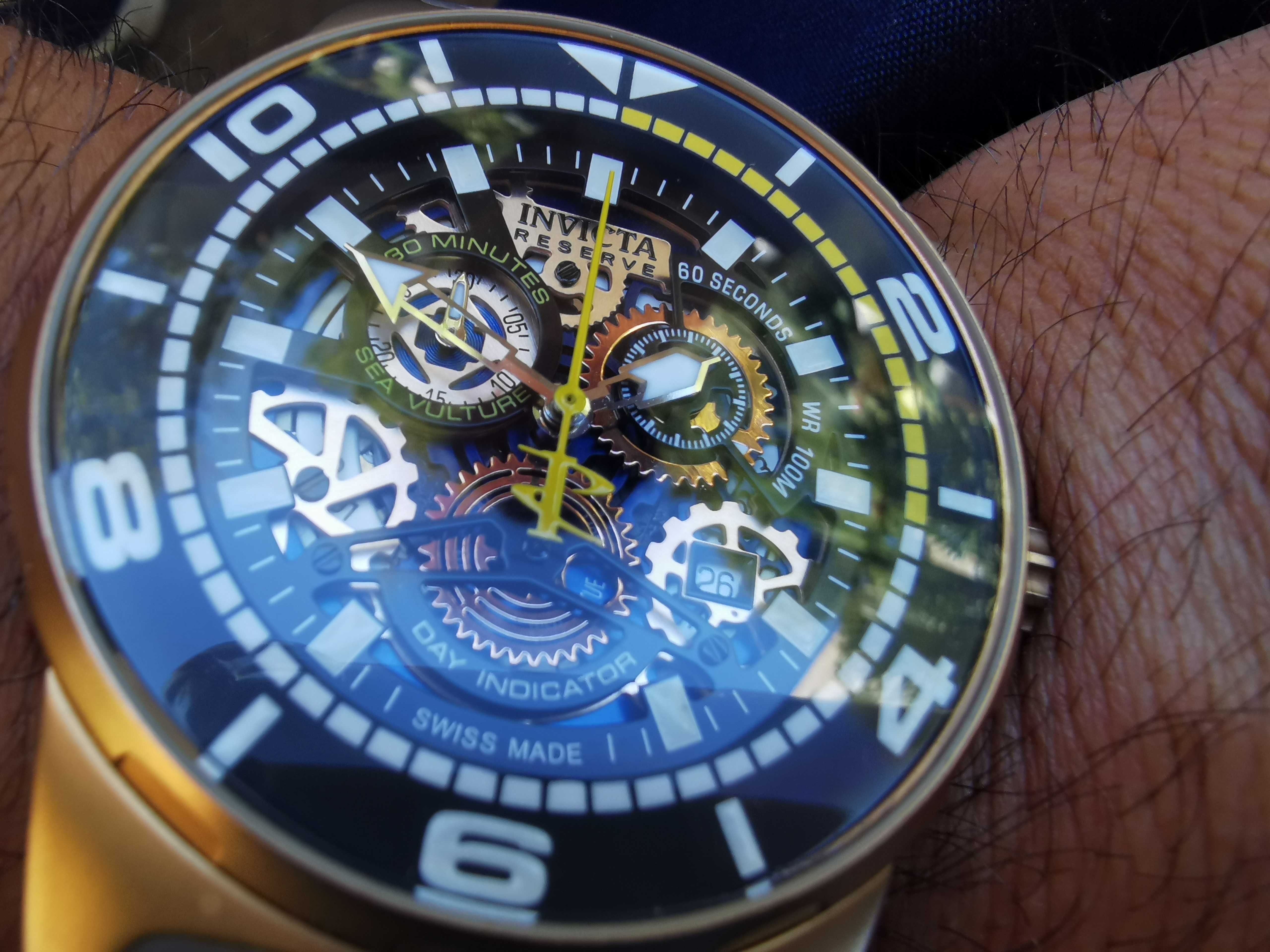 Invicta Reserve Skeleton Chronograph