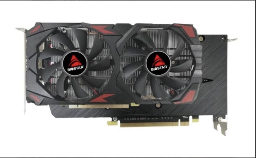 Видео карта Biostar AMD Radeon Radeon 580 8gb + 1г. гаранция