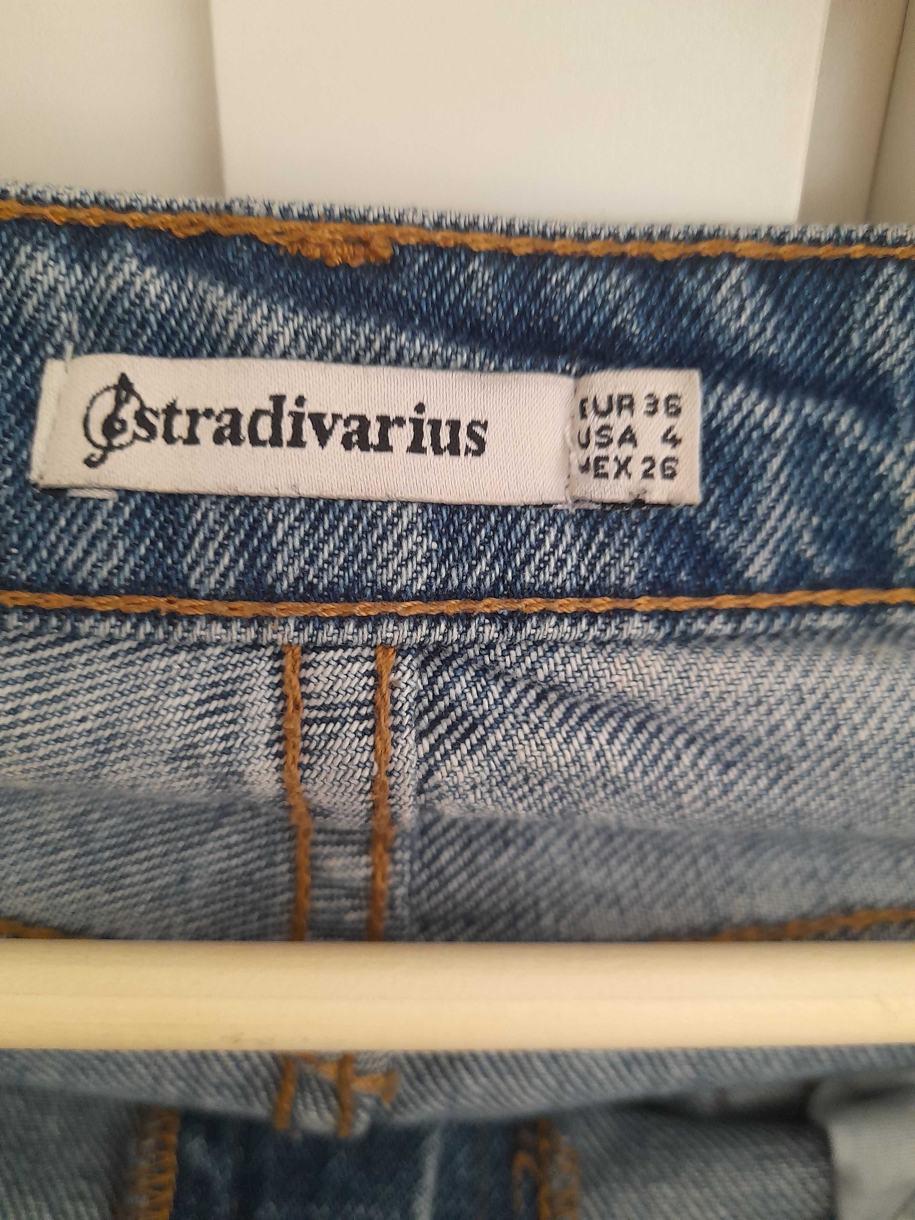 Fusta blugi Stradivarius, nr.36-38, 40 lei