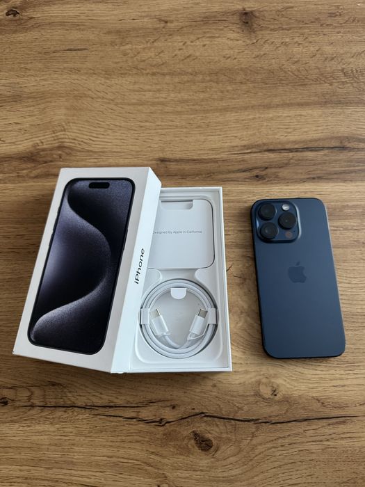 Iphone 15 Pro Blue Titanium