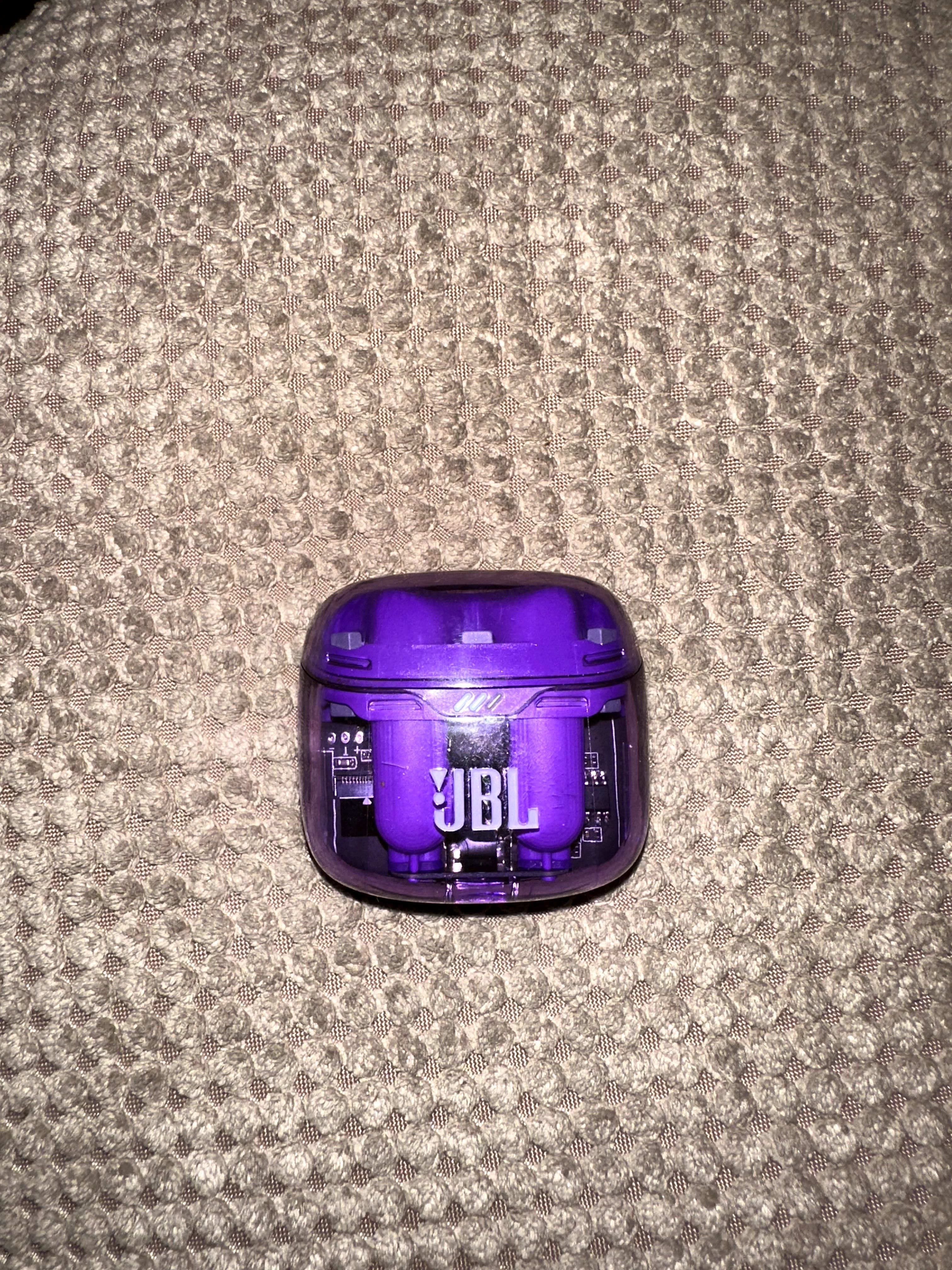 Беспроводные наушники JBL Tune Flex Ghost Edition фиолетовый