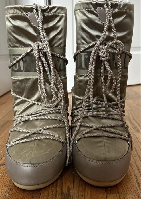 Moon boot glance rose gold