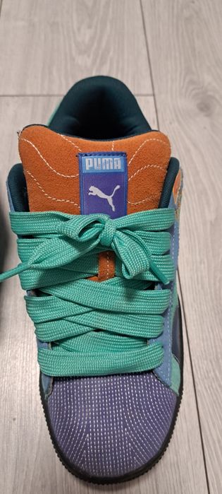 Puma suede xl DDLM, mint dark amethyst , marime 44,5