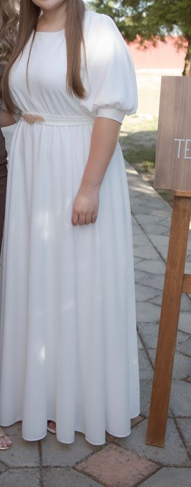 Rochie pentru botez purtată o singură dată