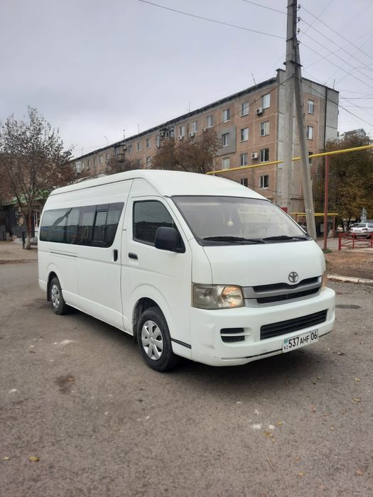 Аренда Toyota Hiace с водителем и без