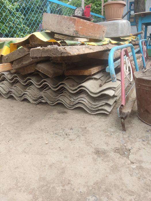 Продается шифер и строительные материалы в связи с переездом