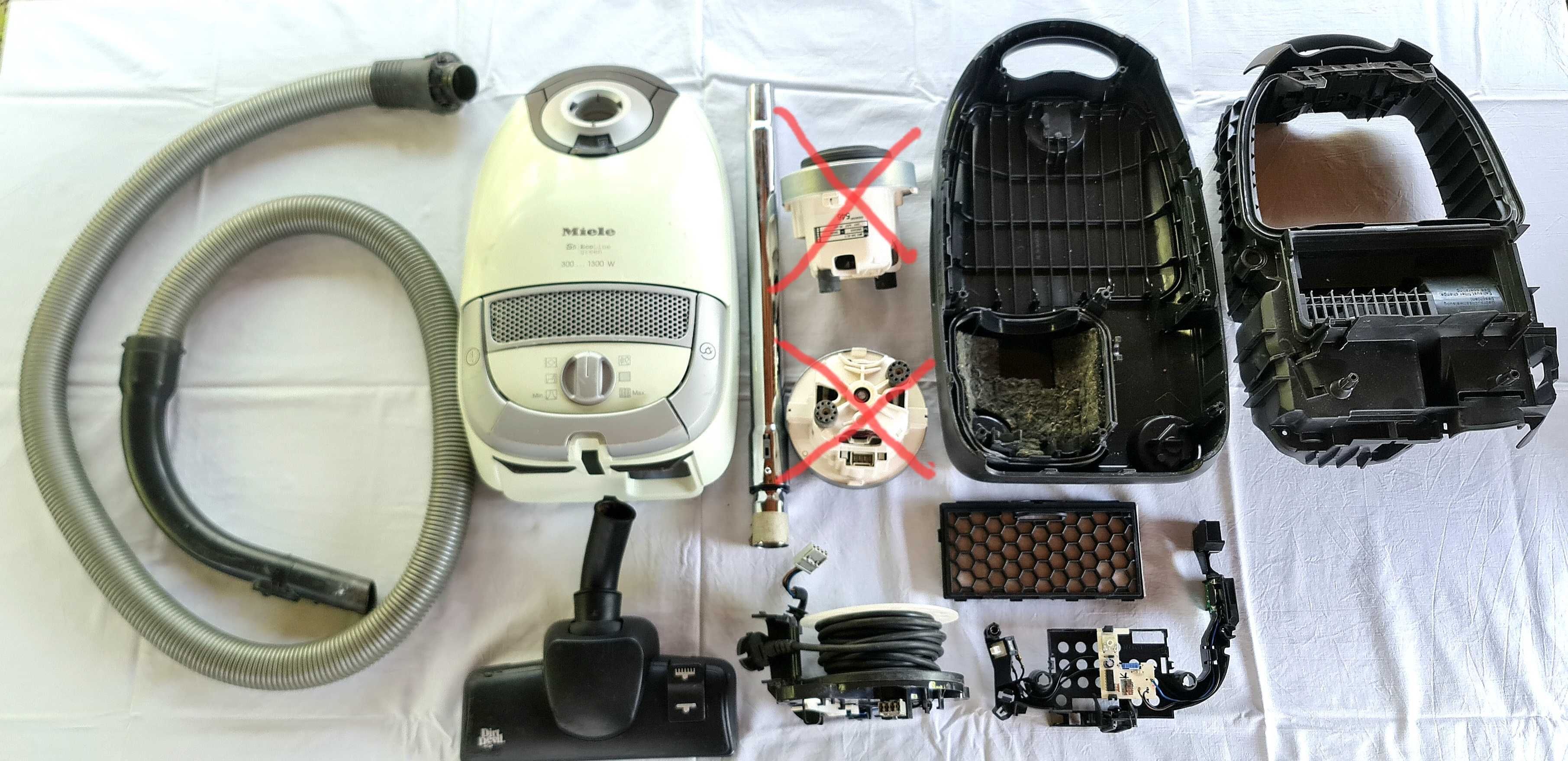 Прахосмукачка Miele S5 EcoLine green 1300W / ЗА Части