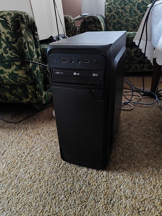 Геймърски компютър 16GB RAM, 6GB видео, 1000GB диск с Windows 11 Pro