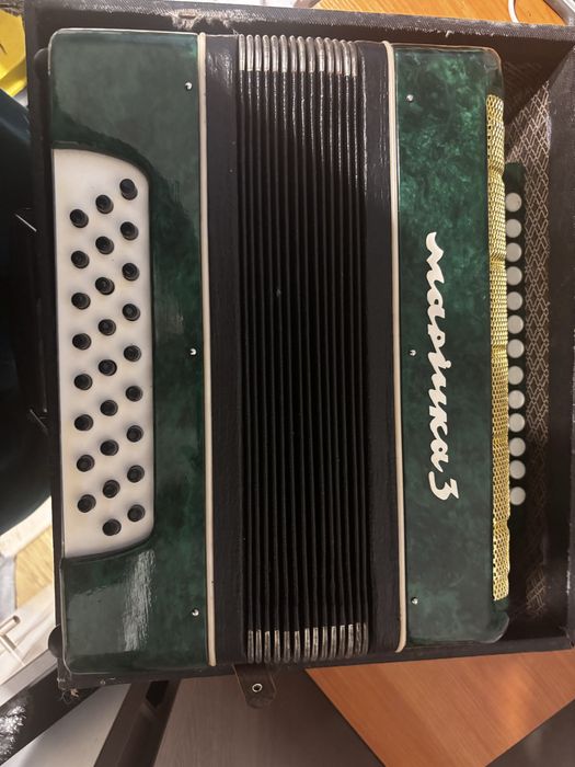 Баян в идеальном состояние с кейсом