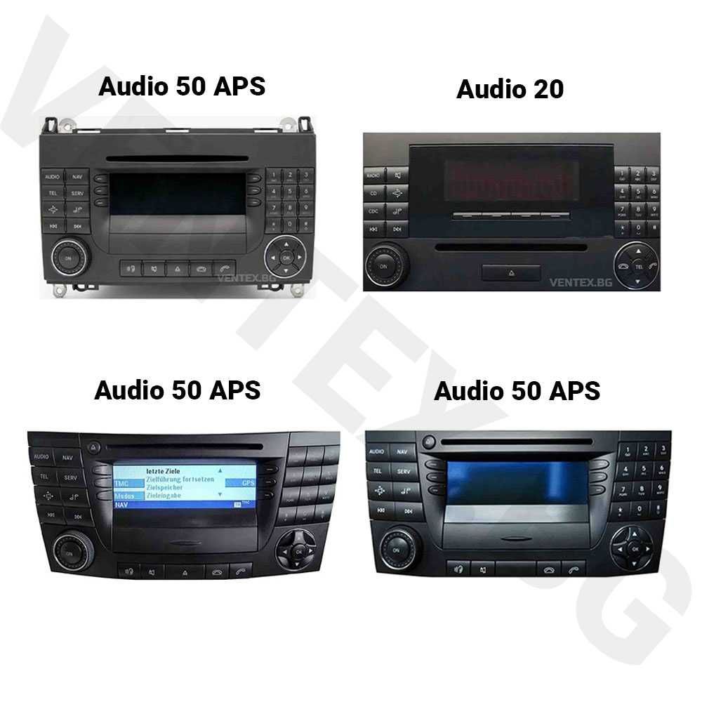 AUX кабел за Mercedes Benz W169 W245 W203 W209 W164 мерцедес аукс