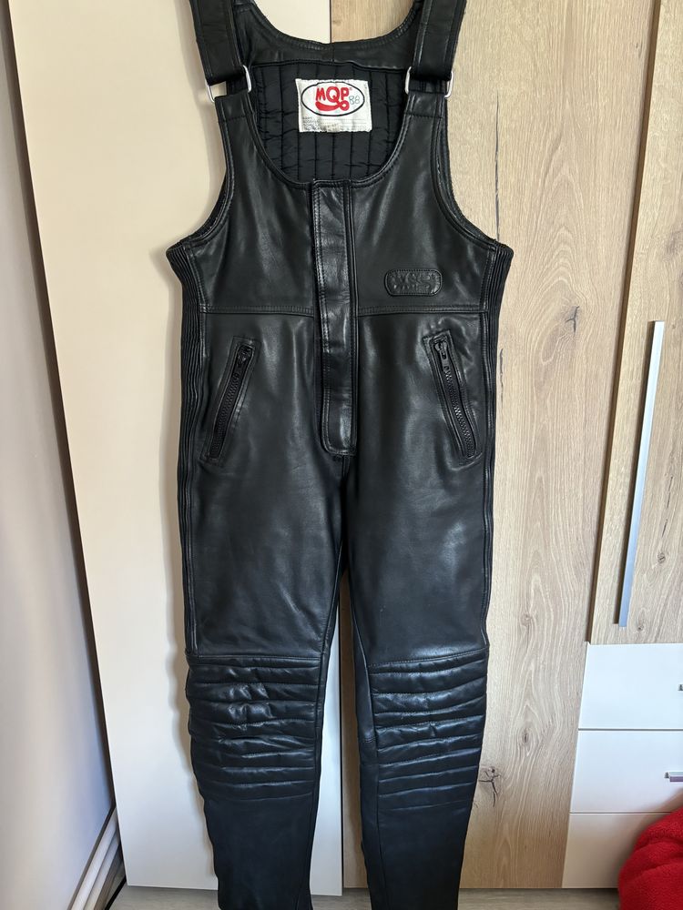 Pantaloni moto piele dama S-M