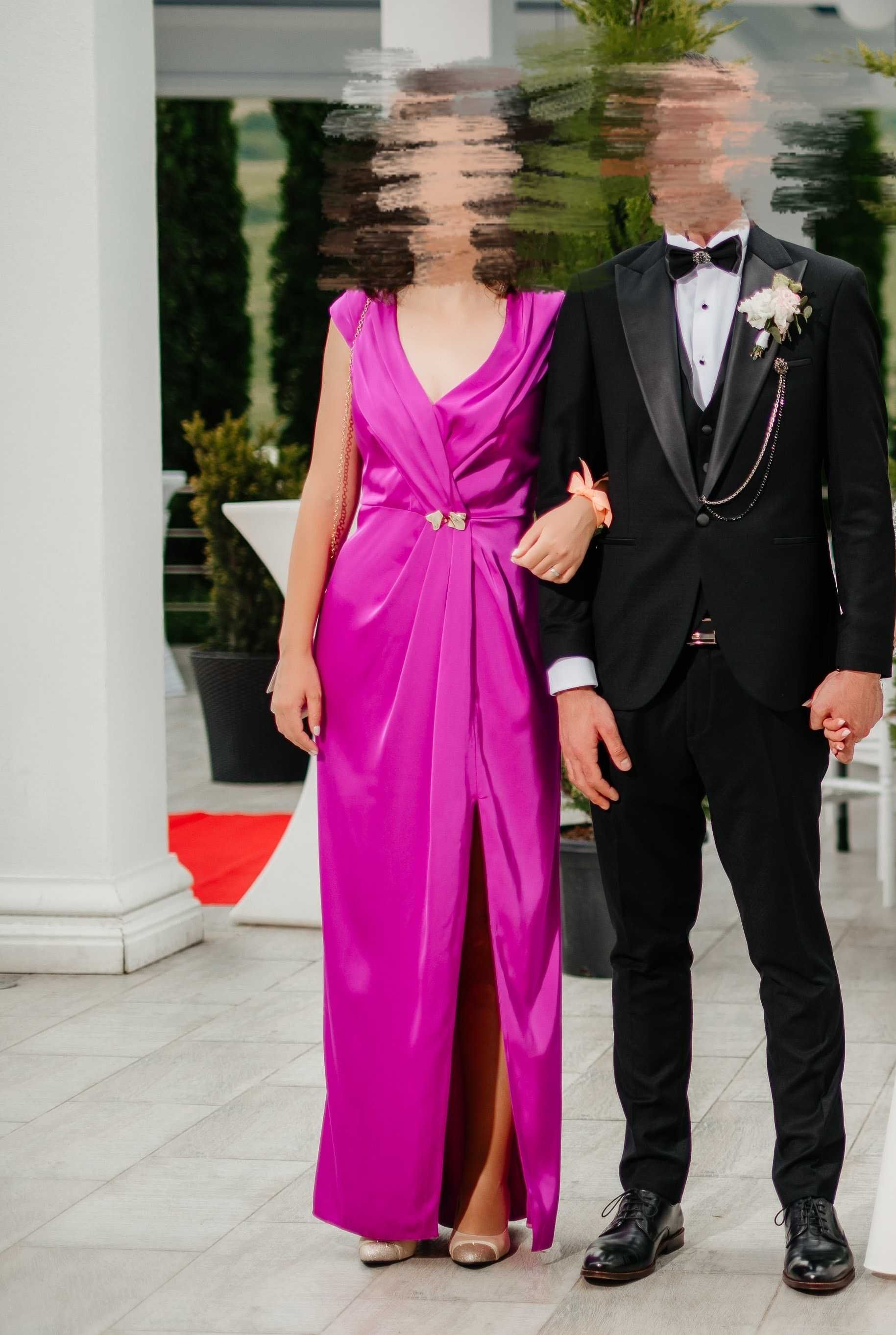 Rochie Magenta  Leonard Collection