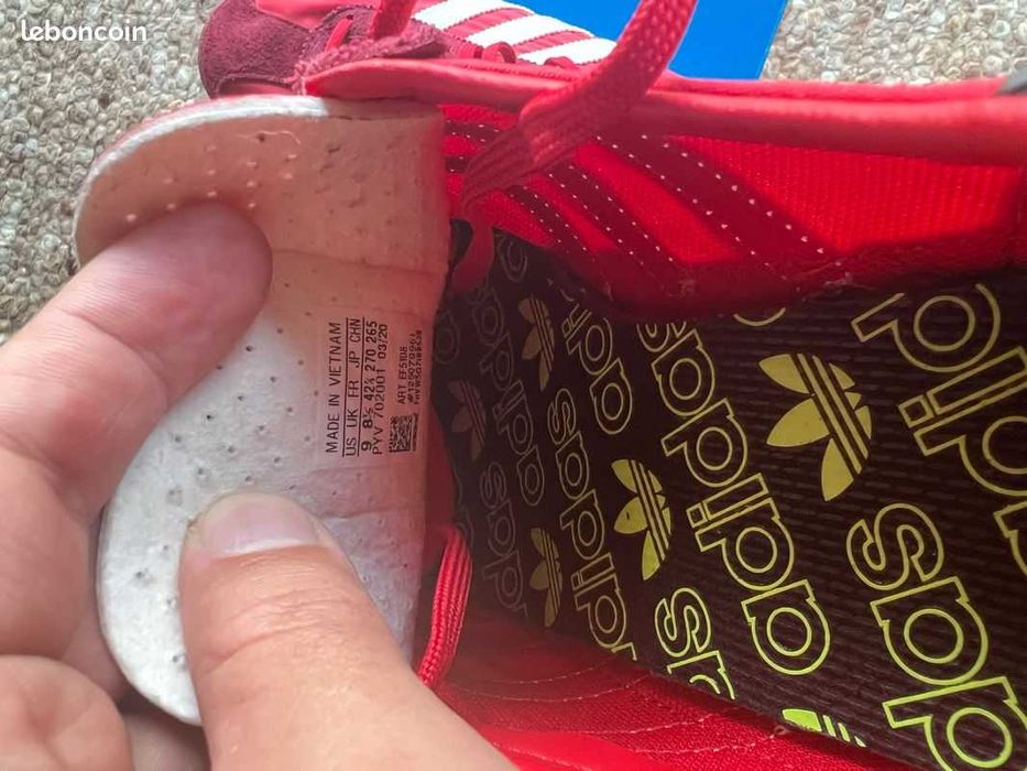 Adidasi SL 72 red white 100% originali-42