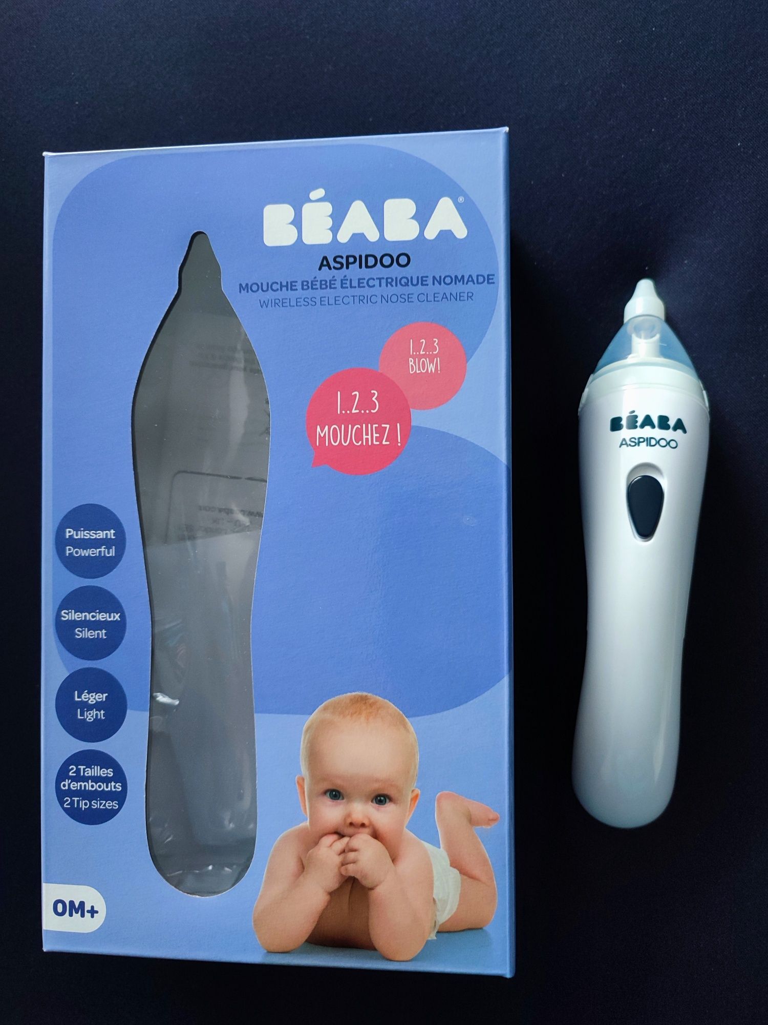 Електрически аспиратор за нос Beaba Aspidoo