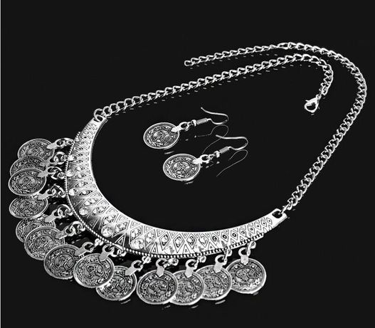 Накити с пендари: етно колиета, обеци, гривни, диадеми - златни и среб