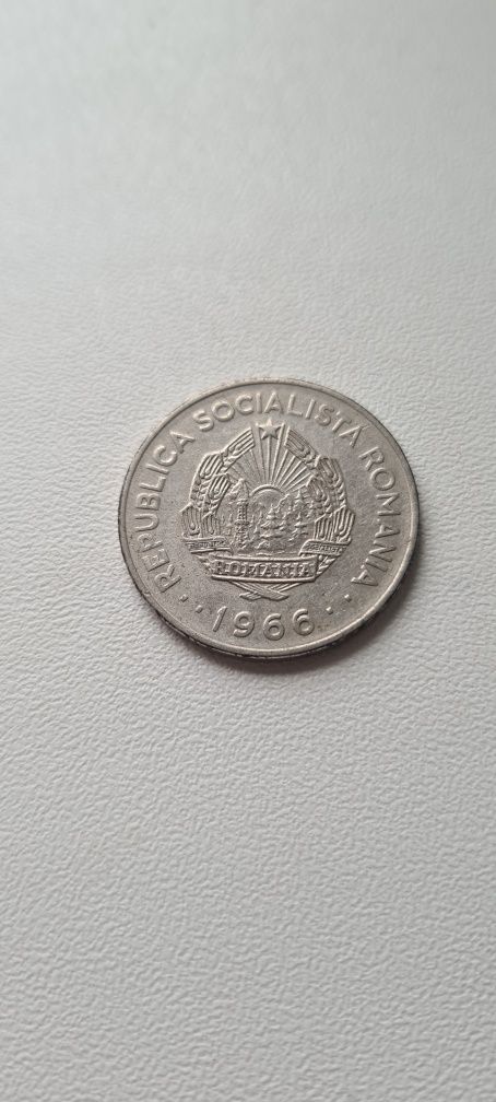 Moneda 1 leu - 1966