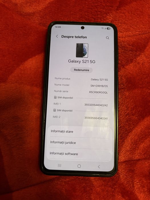 Samsung S21 5G phantom gray