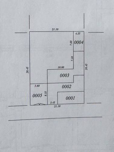 Дом 5,8 сот под снос Карасу, ул Дурмон Йули 20x30 Широкая дорога Тупик