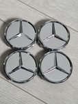 Set-4-Capace-Jante-75mm-Mercedes-A-E-S-Class-CLS-GLE-ML-AMG-350-4Matic
