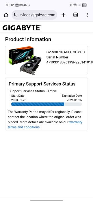 Nvidia RTX 3070 defect