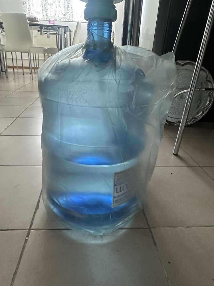 19 литровая бутылка (3шт) 1200 тенге