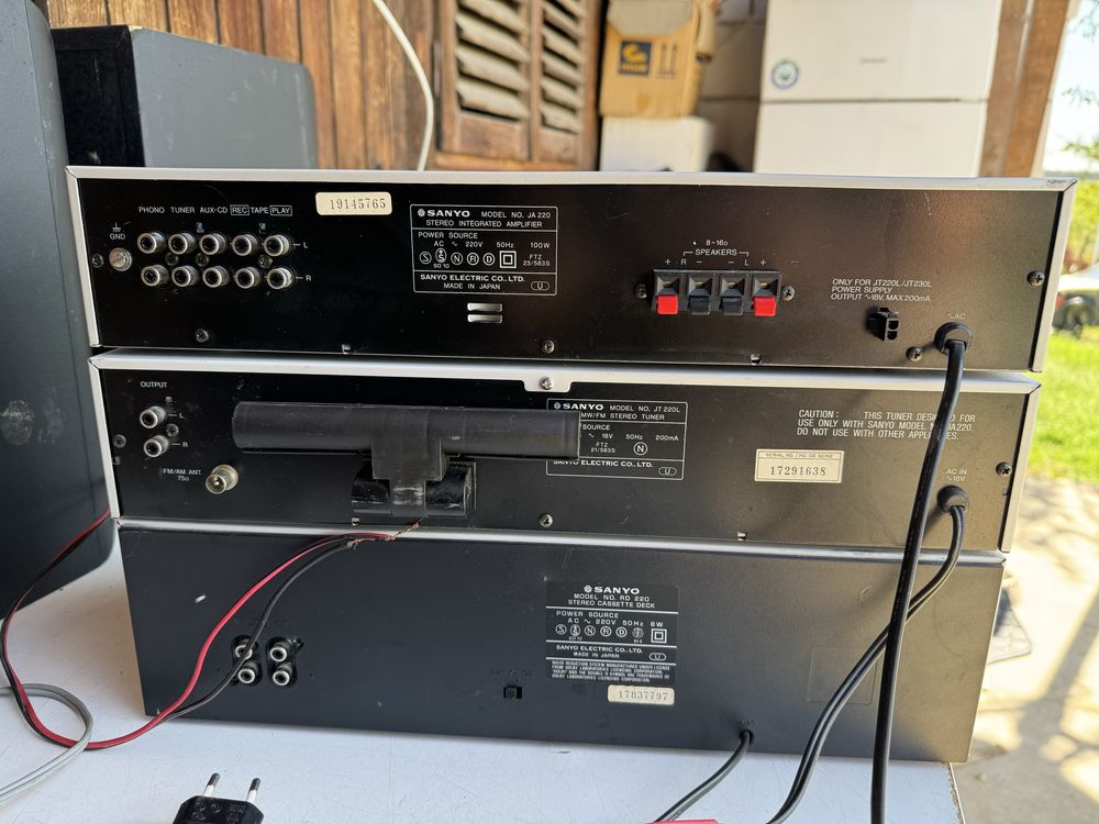 Аудио система sanyo