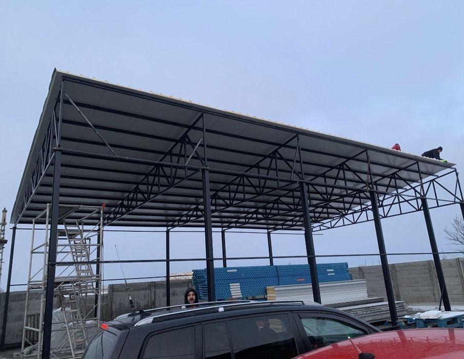 Construim hale metalice si oferim servicii complete in constructii