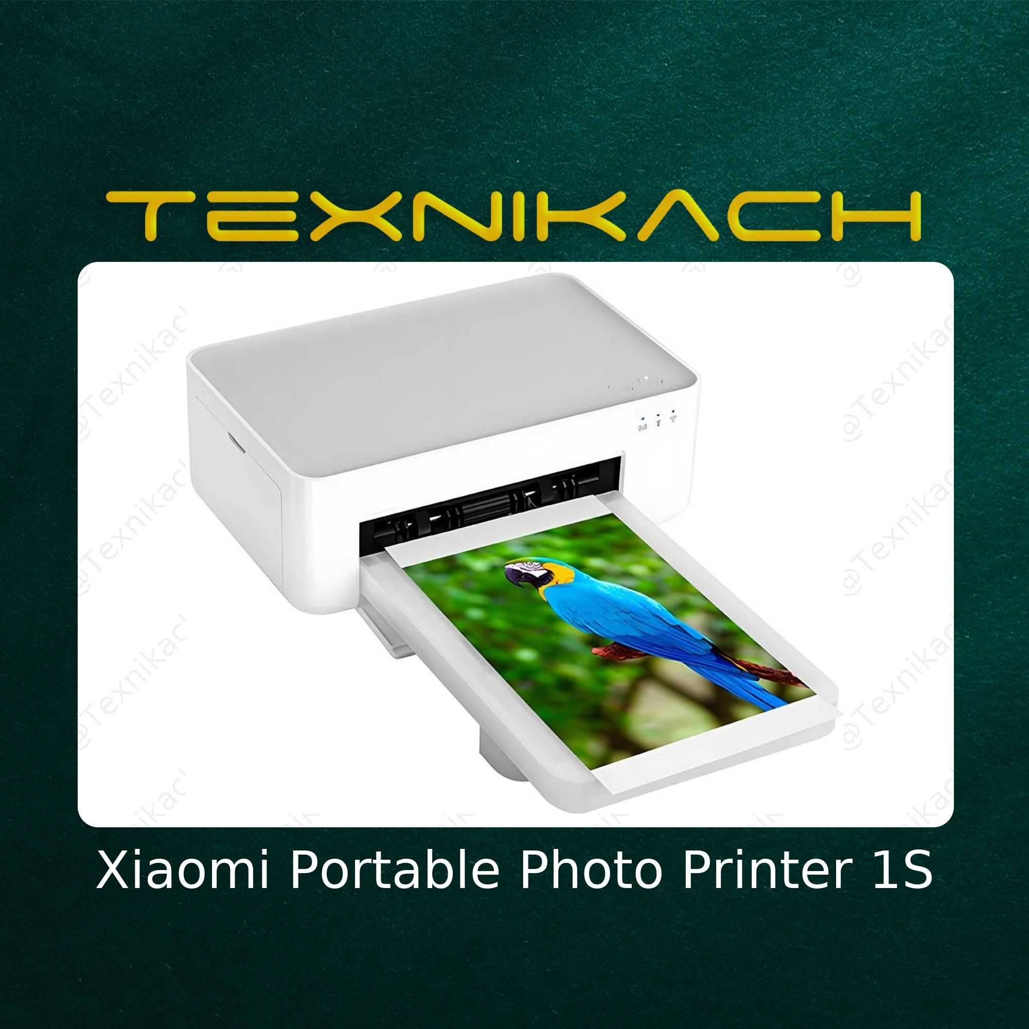 Xiaomi Portable Photo Printer 1S • Доставка Бесплатно