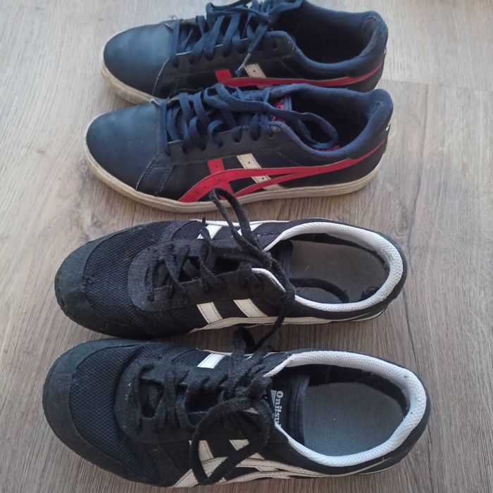 Кроссовки унисекс 40 размер asics и onitsuka tiger