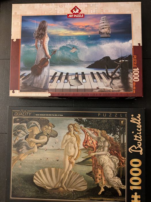 Vand puzzle-uri superbe, fara piese lipsa