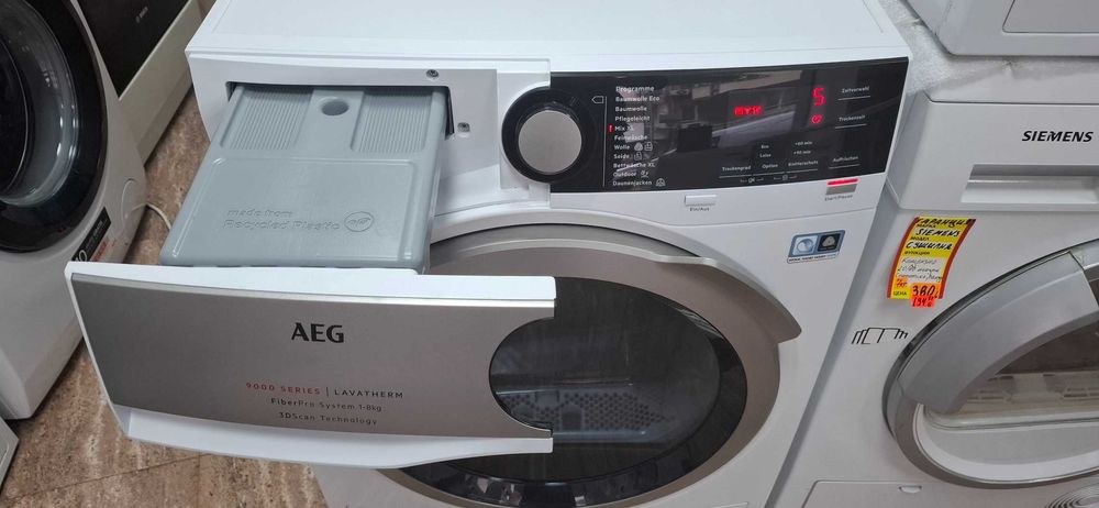 Сушилня AEG A+++ 8кг - Термо помпа 1 г. ГАРАНЦИЯ