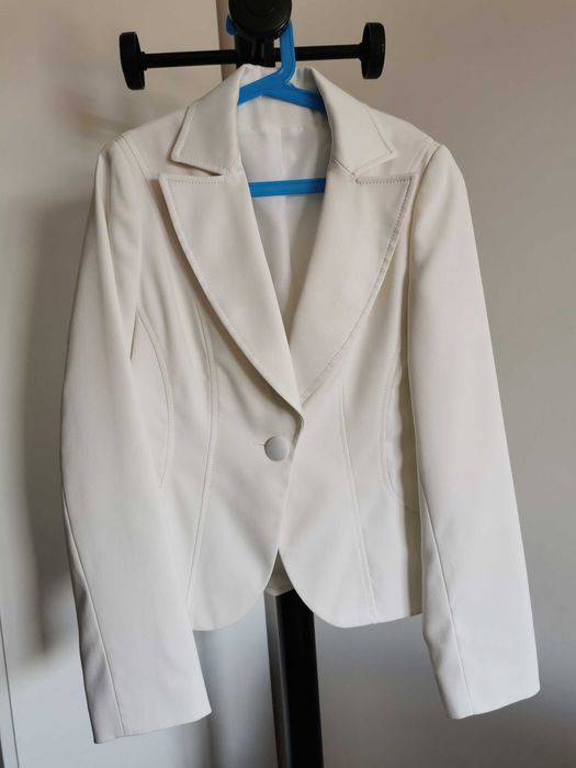 Sacou damă alb S
