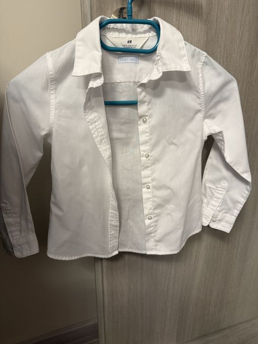 Детски бели ризи H&M  110/116 размер