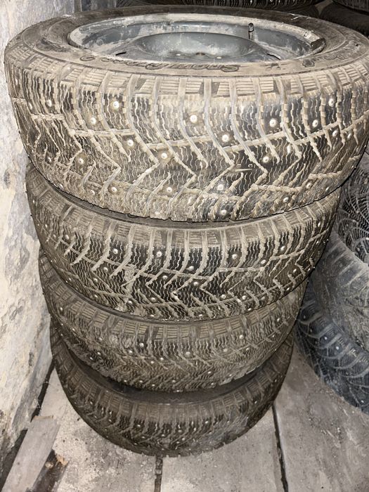 Зимний комплект шин состояние нового