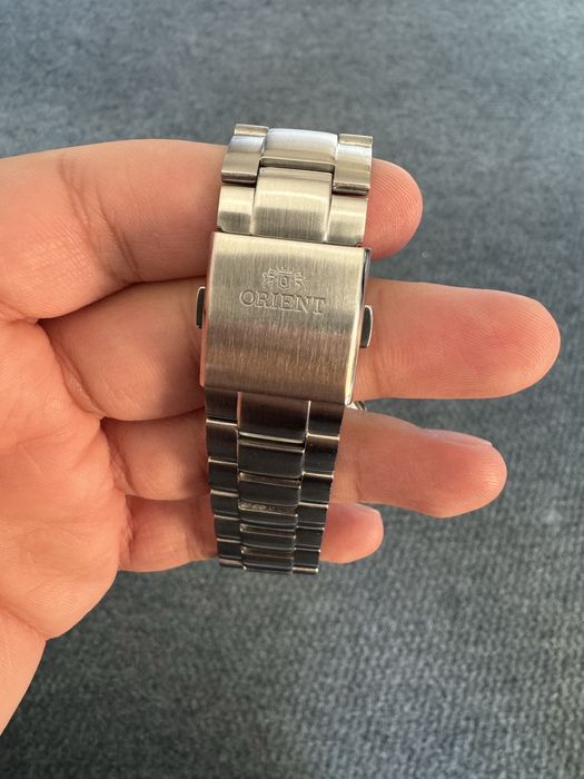 Мъжки автоматичен часовник Orient RA-AR0008E (Semi-skeleton, зелен)