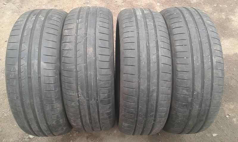 Резина 195/60 R15 - "Dunlop Sport BluResponse" (Польша), летняя.