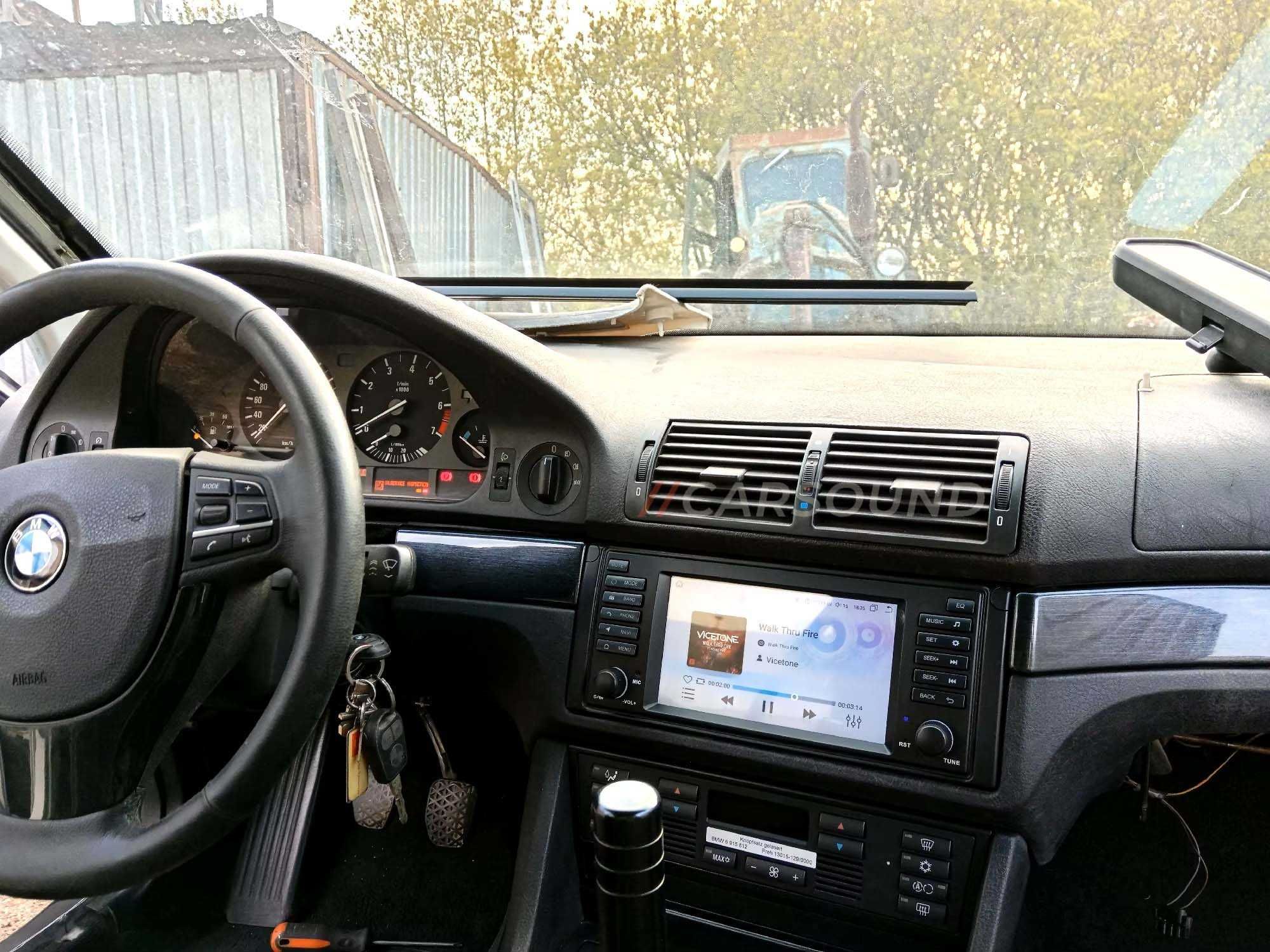 BMW e39 - 7" Android 14 Мултимедия БМВ 5 Серия Навигация Андроид