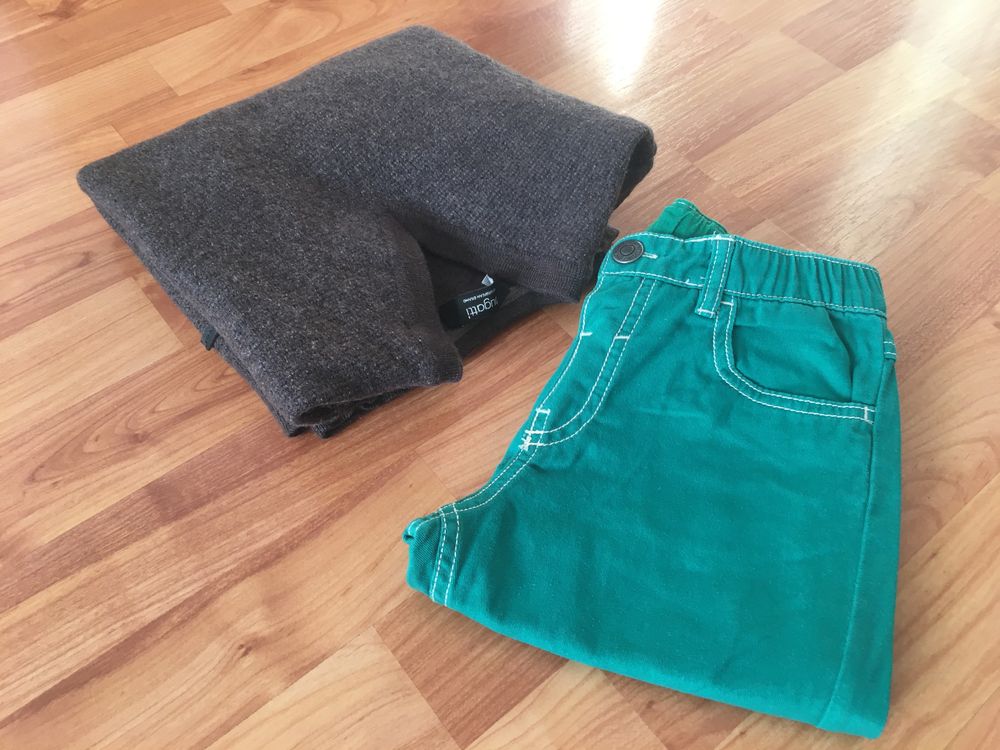 Set Bluza 100% lana BUGATTI(122 cm) si pantaloni H&M(marime 116)
