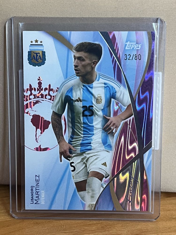 Topps/Panini номерирани карти