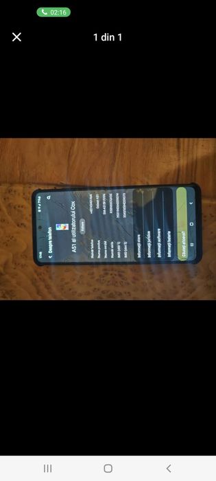 Vand samsung galaxi A51