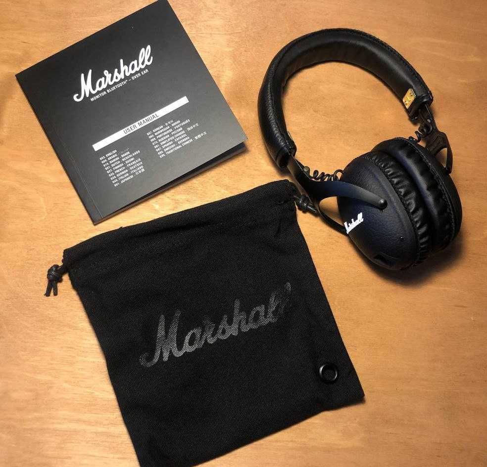 Наушники Marshall monitor